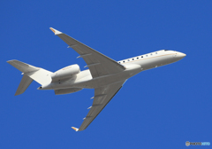 「空色」 Private ボンバルBD-700-1A10 Takeoff