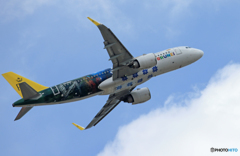 「あおいそら」 ロイヤルブルネイA320-251 V8-RBD