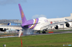 「青い空」が一番 ✈THAI A380-841 HS-TUC 