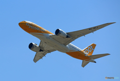 「良い天気」 scoot 787-8 9V-OFJ Takeoff