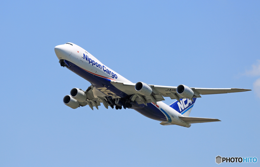 「青空」 NCA 747-8KZF JA16KZ 出発です