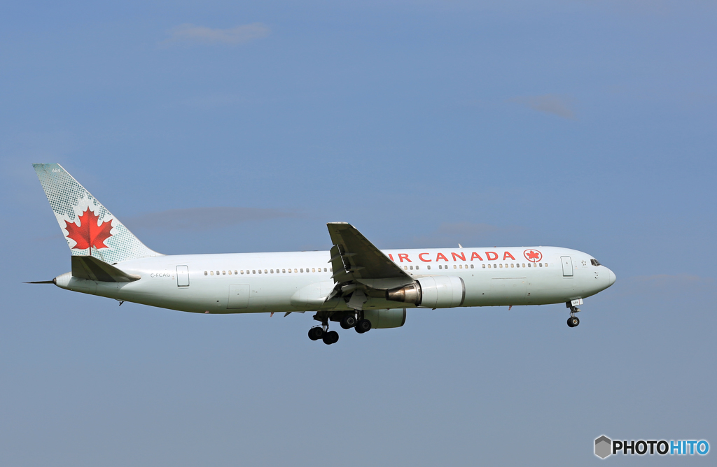 「青色」 Air Canada 767-375 C-FCAG Landing