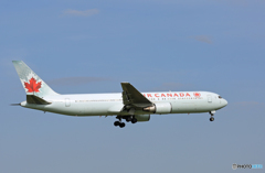「青色」 Air Canada 767-375 C-FCAG Landing