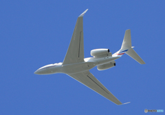 「SKY」 Privateガルフストリーム G650 N871FR 飛行 