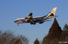 「青が好き」Air Bridge Cargo 747-406F✈Landing