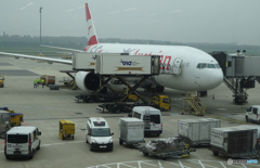 ウイーン空港のオーストリア航空