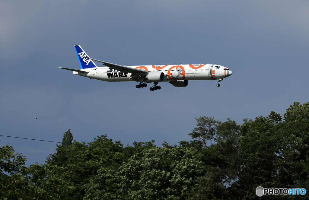 「青の空」STAR WARS JA789A  到着です