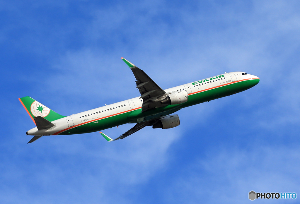 「すかい」 EVA A321-231 B-16219 飛行