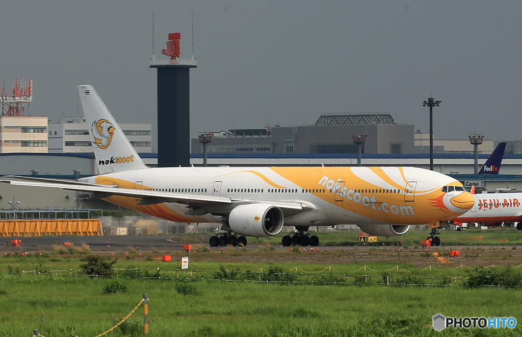 「令和」NOKSCOOT 777  離陸します