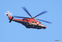 「すかい」日テレ・ヘリ　レオナルド　AW139 JA00AX