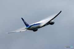 「青色が好き」ANA 777-381 JA780A Takeoff  