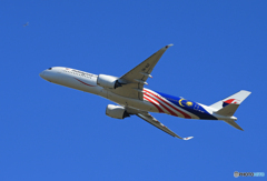 「すかい」Malaysia A350-941 9M-MAF 離陸