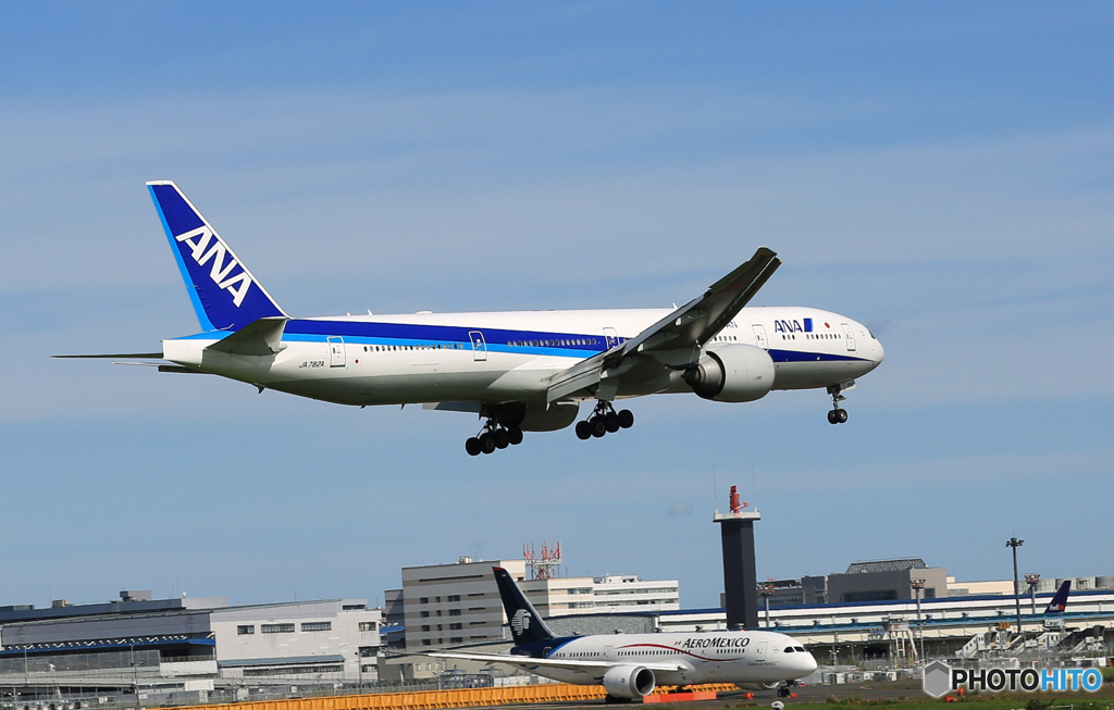☀「青い空」が一番 ANA 777-381 JA782A