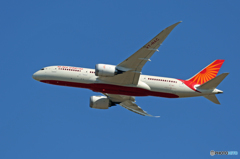 「青色」 Air India 787-8 VT-NAC Takeoff 