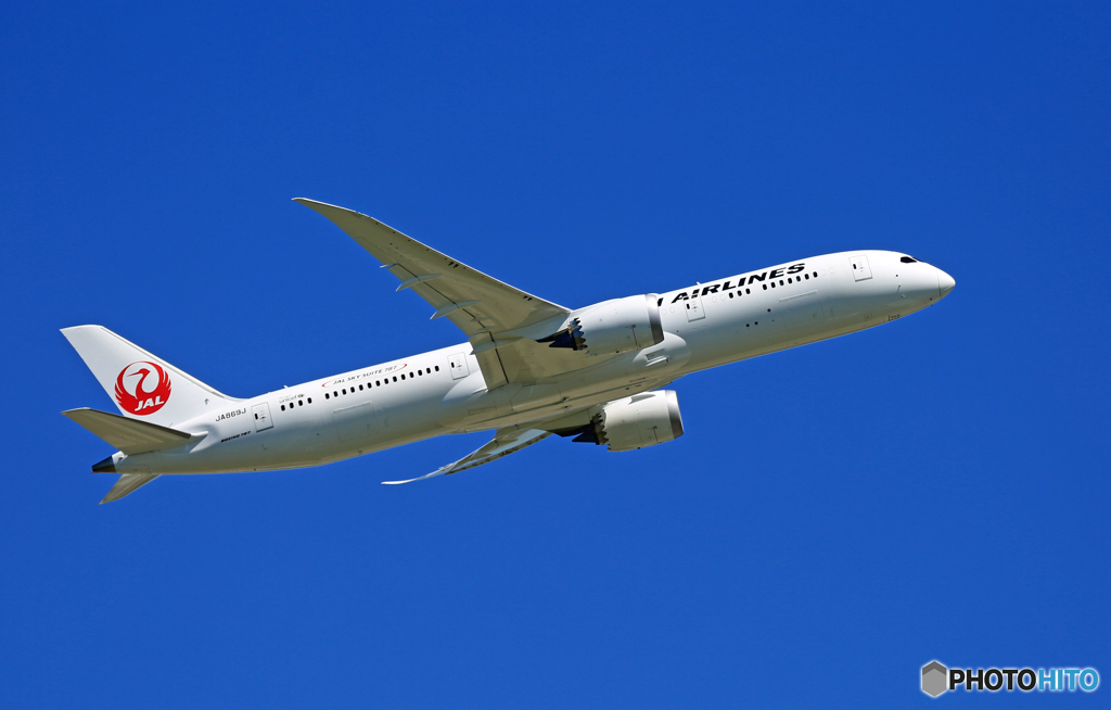「青色が好き」 JAL 787-9 JA869J Takeoff 