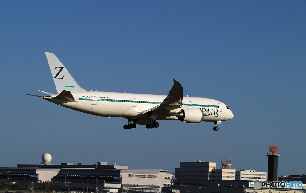 ☀「青い空」が一番　ZIP AIR 787-8  到着