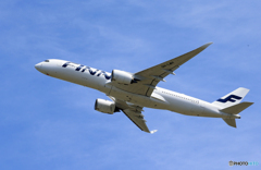 「すかい」FINNAIR A350-941 OH-LNH 離陸