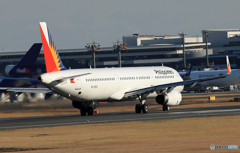「真青の空」 Philippines A321-231 Takeoff