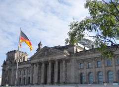   ベルリン（３６２）国会議事堂の空　