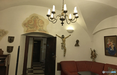 チェスキー・クルムロフ（３１１）ホテル:ロビー　