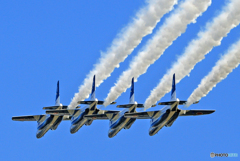 ☮休憩ﾀｲﾑ(585)  ブルーインパルス