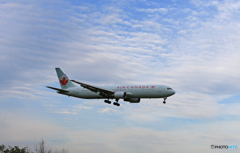 「空色」 AIR CANADA 767-375 C-GHOZ着陸します