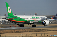 「青」 EVA 787-9 B-17883 出発です