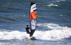 「すかい」 波を切る・ウインドサーフィン