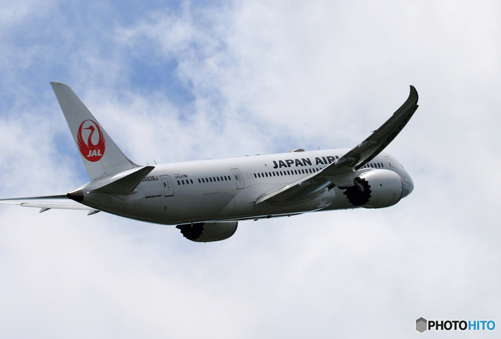 「空色」 JAL 787-8 JA838J Takeoff 