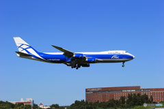 「そらー」エア ブリッジ カーゴ 747-8 VQ-BRH 来た～