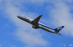 「蒼空」ANA 787-9 JA892A 離陸