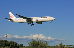 「すかい」 JAL 777-246 JA710J 到着です☮