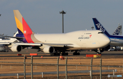 「ブルー」 Asiana 747-400 HL7423