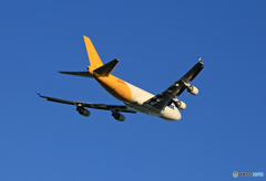 「空色」 Polar 747-400 N454PA 飛ぶ