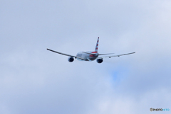 ☀「青い空」が一番 American 777-200 N753AN 離陸