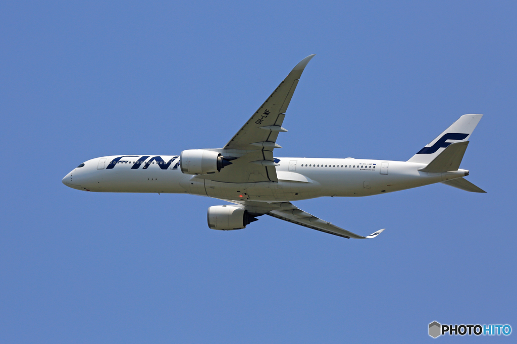 ☀「青い空」が一番 Finnair A350-941 OH-LWF