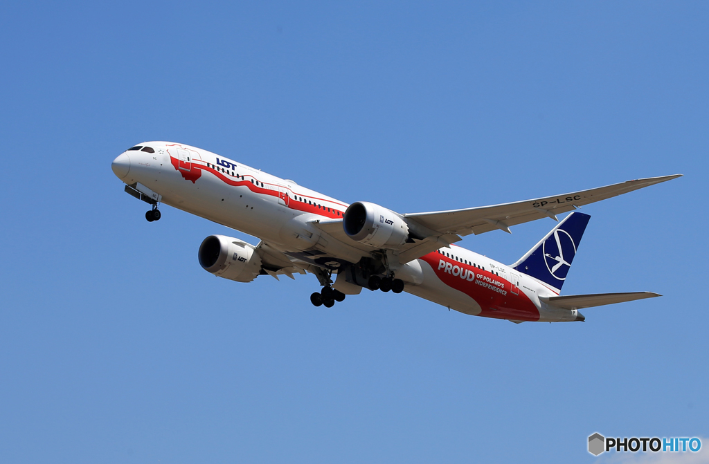 「平成」-「令和」 LOTポーランド 787-9 SP-LSC特別塗装