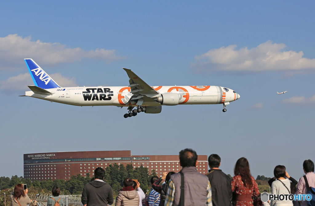 「はれー」Oh!  Star Wars 777-381 JA789A