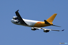 「蒼空」POLAR 747-400 N451PA 離陸