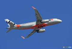 ☀「あおぞら」 Jetstar A320-232 JA11JJ 離陸