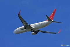 「すかい」EASTERJET 737-8Q8 HL8269 離陸