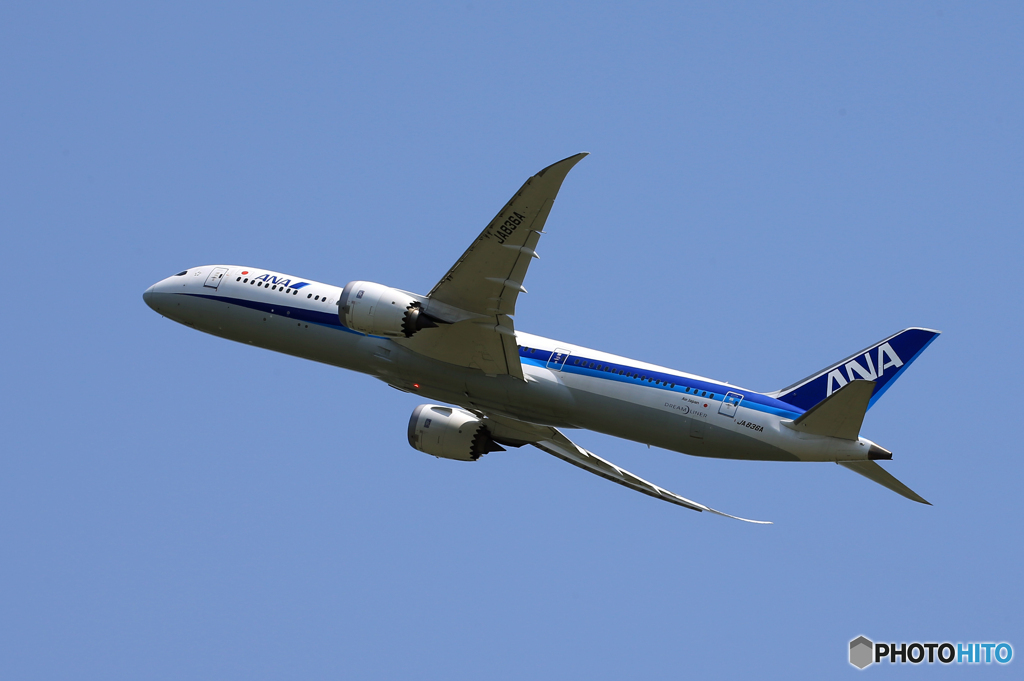 「はれー」ANA 787-8 JA836A Takeoff 
