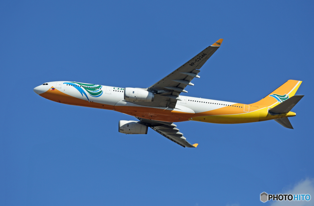「ぶるー」 CEBU A330-343 RP-C3346 出発