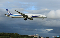 「すかい」 ANA 787-9 JA887A 来た～