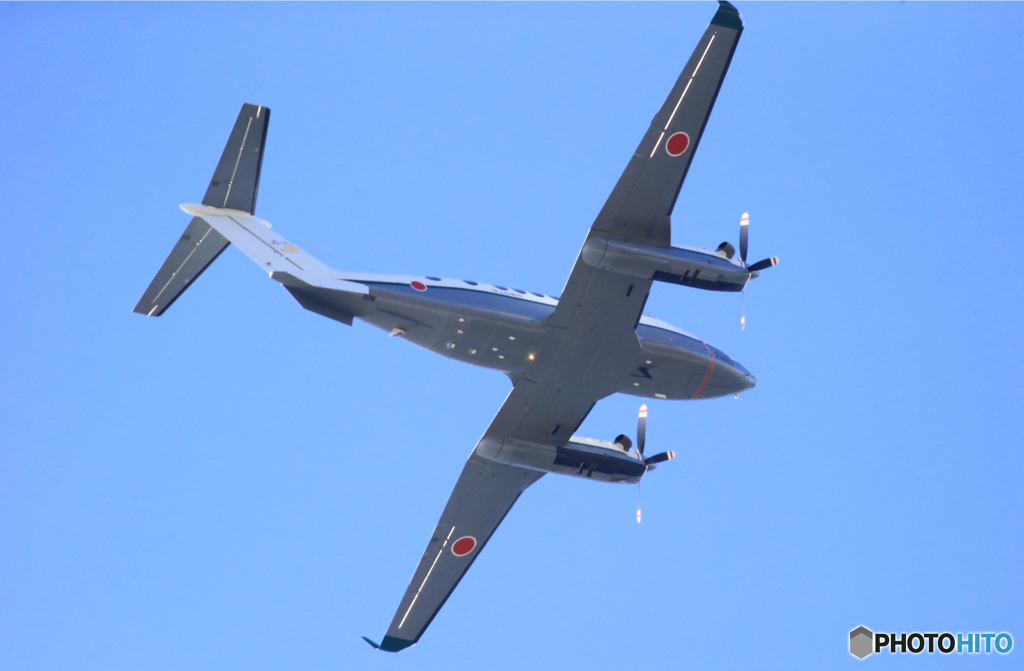 ☀「あおぞら」Beechcraft 350 king Air LR-2  飛来！