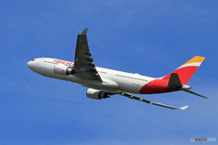 「ブルー」IBERIA A330-202 EC-MNL Takeoff