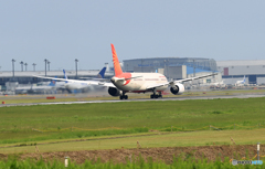 「はれ」 Air India 787-8 VT-ANI 離陸