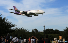 「青空」 Thai A380-841 HS-TUA 到着です