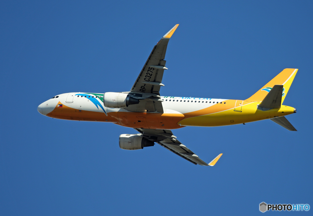 「すかい」 CEBU A320-214 RP-C3275出発です