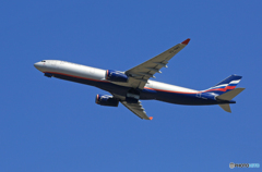 [青い空] AEROFLOT A330-313 VQ-BMV出発